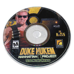 Duke Nukem Manhattan Project Total Mutant Mayhem PC Game 2002 *DISC ONLY*